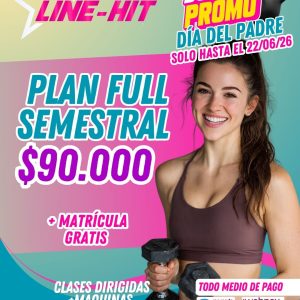 PROMO PLAN FULL SEMESTRAL+MATRICULA GRATIS ( Sede La Serena)