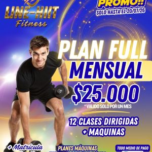 PLAN FULL MENSUAL+MATRICULA GRATIS * Promoción